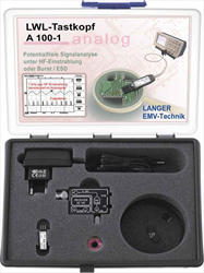 Optical Fibre Probe 1-channel, 25 kHz A100-1 set Langer EMV-Technik